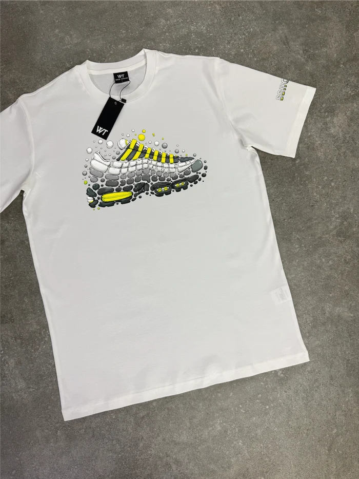 White Threads Neon BB110 T-Shirt - White (PRE ORDER)